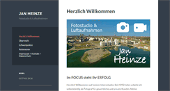 Desktop Screenshot of jan-heinze.de